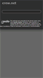 Mobile Screenshot of crew.net