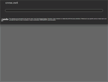 Tablet Screenshot of crew.net